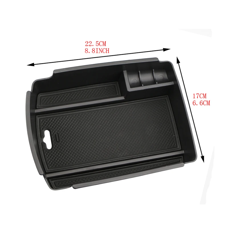 Armrest Storage Box Center Console Organzier Stowing Tidying Holder Tray For KIA Sportage KX5 QL AT LHD 2016 2017 2018 2019 2020