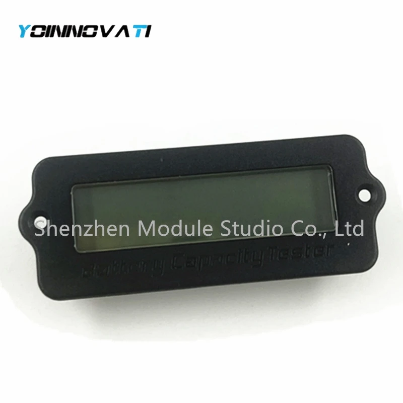 LY6W 12V 24V 36V 48V Lead Acid Battery Capacity Indicator LCD Digital Display Meter Lithium Battery Power Level Detector Tester