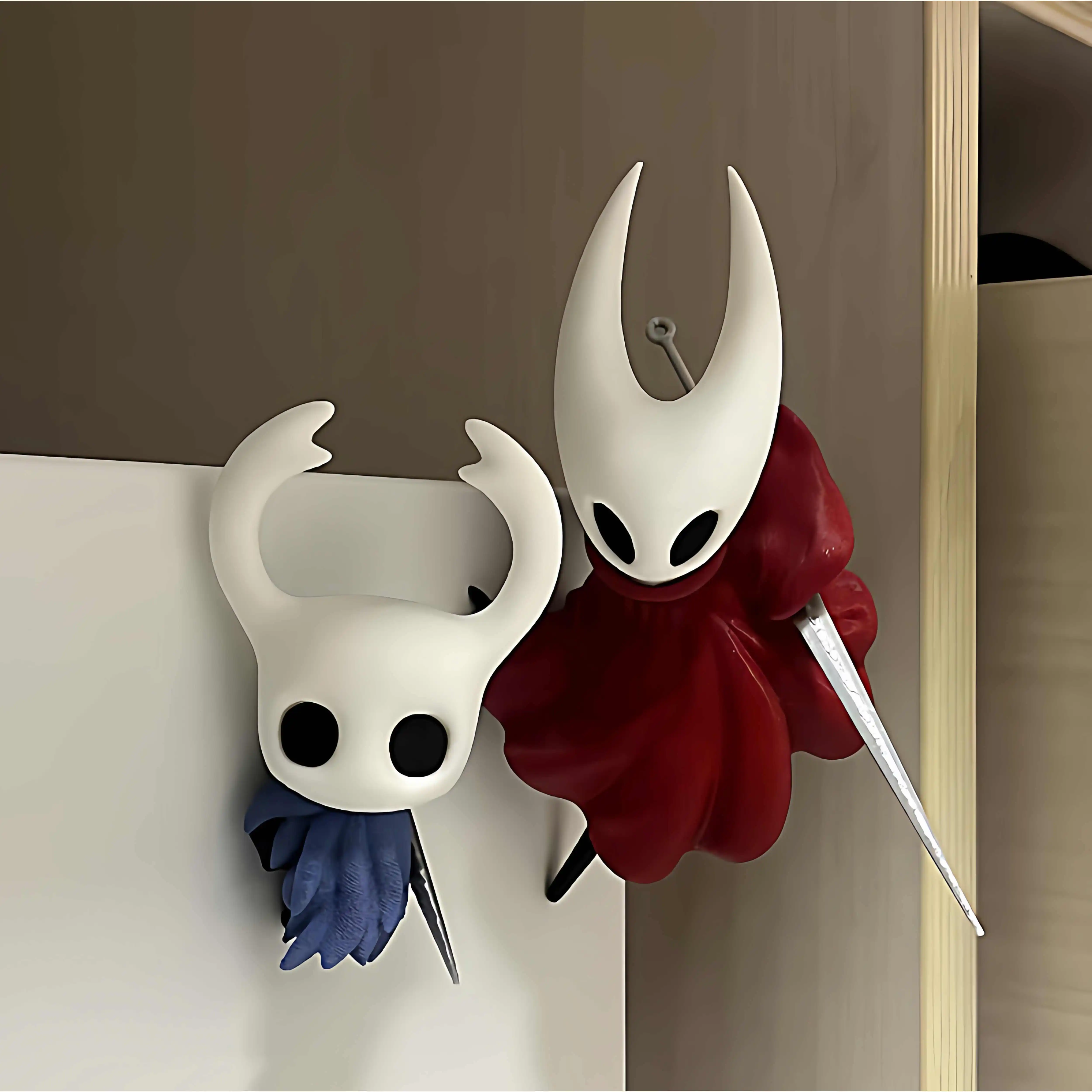 Game Hollow Knight: Silksong Hornet Cosplay Doll Resin Figure Model Desktop Ornament Accessories Refrigerator Magnet Prop