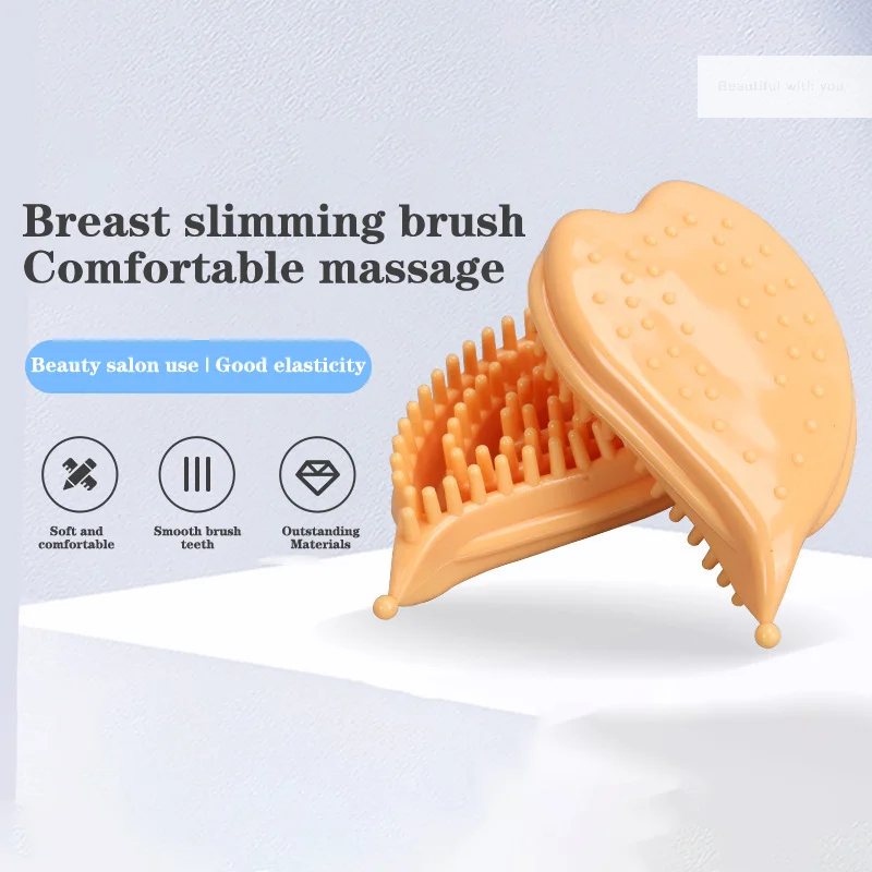 Tpu Meridian Brush Breast Enhancement Massage Brush Multifunctional Mini Massage Tool Body Brush Meridian Brush