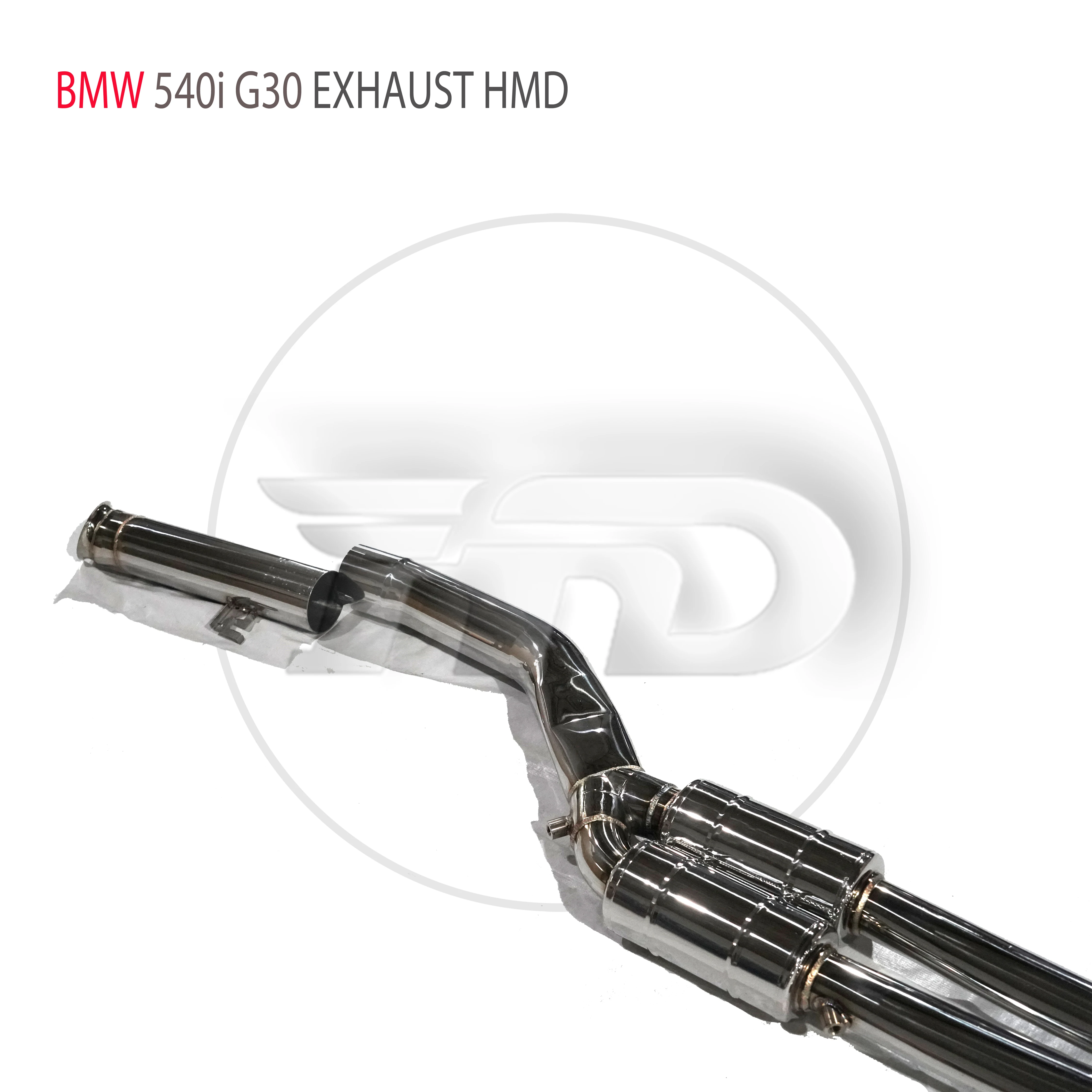 HMD Stainless Steel Exhaust System Performance Catback Is Suitable For BMW 540i G30 Modification Electronic Valve Muffler