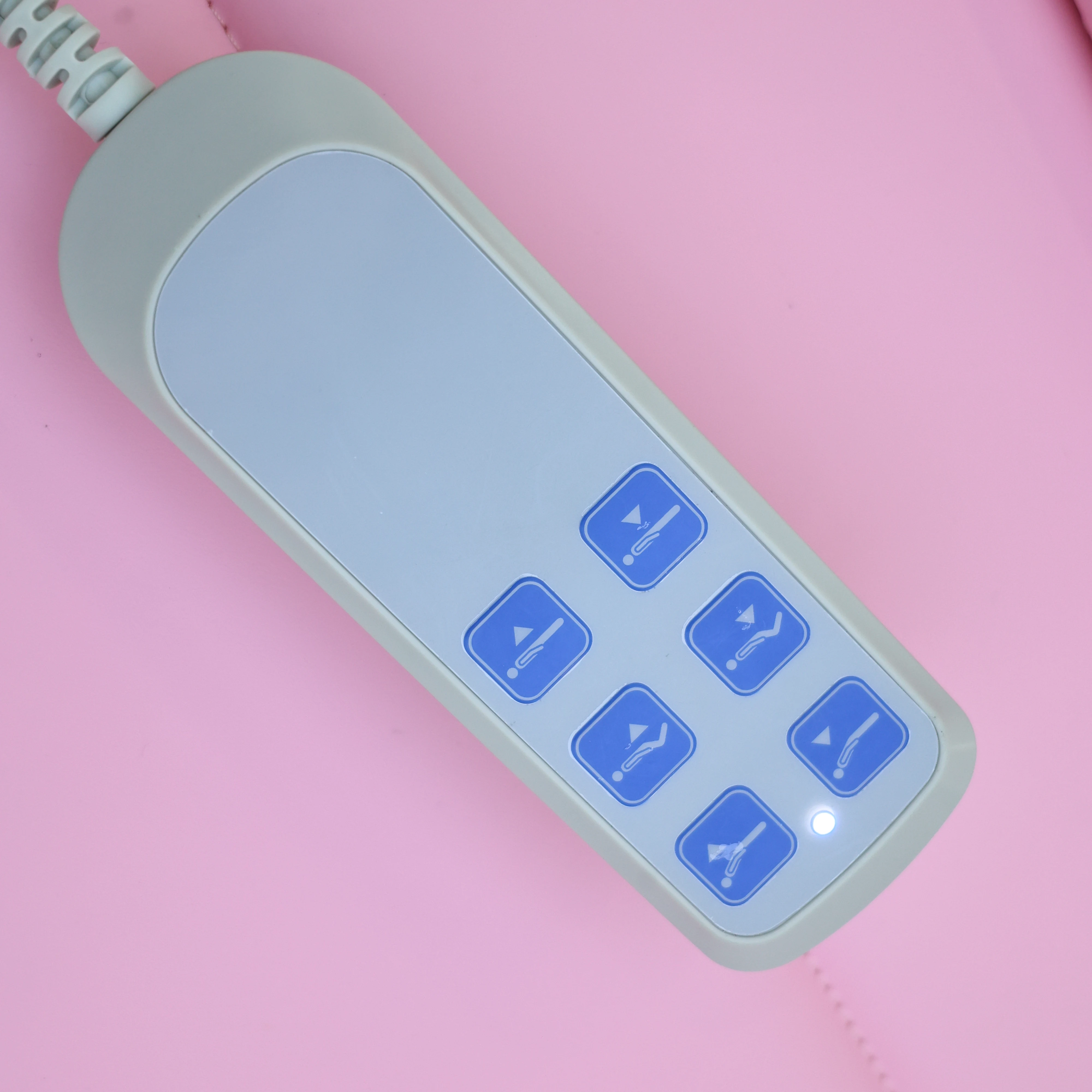 Cama rosa para el cuidado de la belleza y el cuidado facial, camas de diagnóstico para exámenes físicos, silla, muebles de salón de belleza, envío desde Estados Unidos