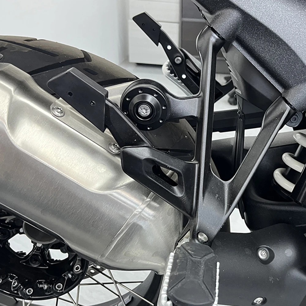 ل BMW R1200GS 2012-2018 R1200GS Adv 2013-2018 دراجة نارية العادم قوس غطاء الطبق اكسسوارات الغطاء الواقي الزخرفية #5