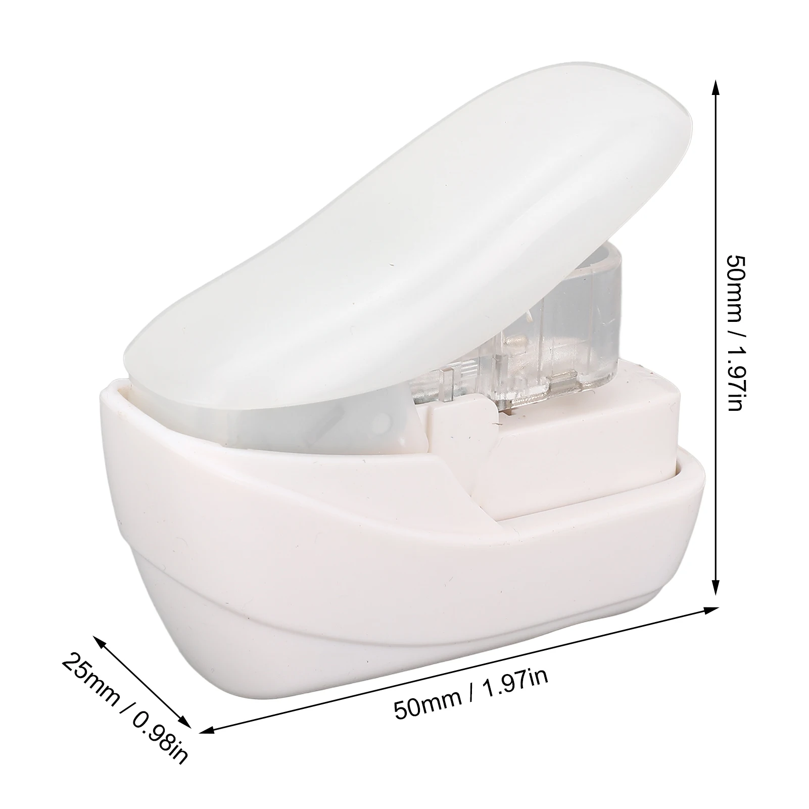 Small Stapleless Stapler Stapleless Stapler 4 Sheets Capacity Compact Portable No Staple Stapler for Office School Home Stapler