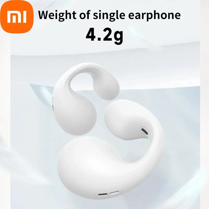 XIAOMI Bone Conduction TWS Earbuds Ambie Sound Earcuffs Ear Earring Wireless Bluetooth 5.3 Earphones Waterproof Sport Headset