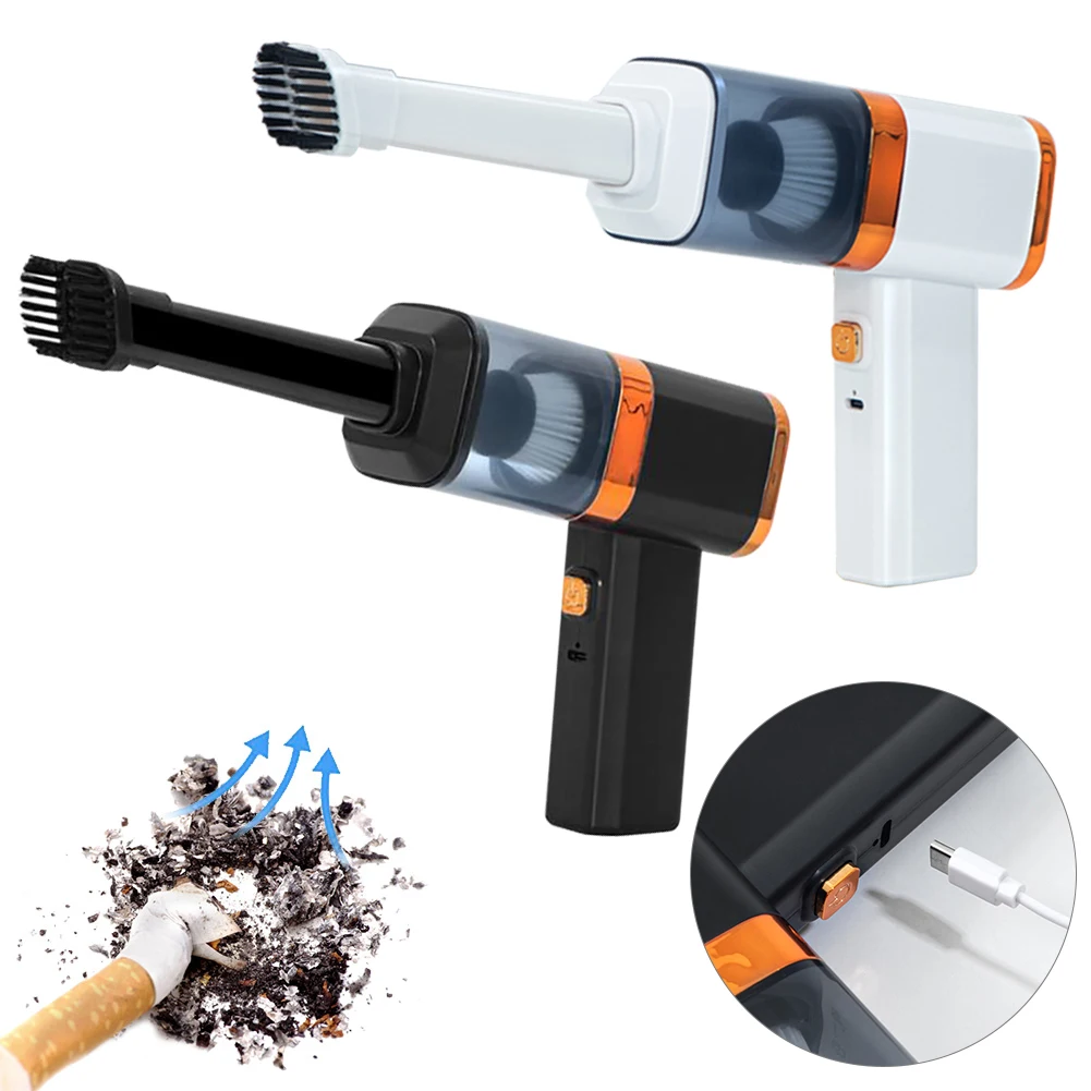 

9000Pa Portable Vacuum Cleaner Rechargeable Handheld Vacuum Cleaner Lightweight High Power Vacuum Cleaner for Dust Pet Hair Dirt