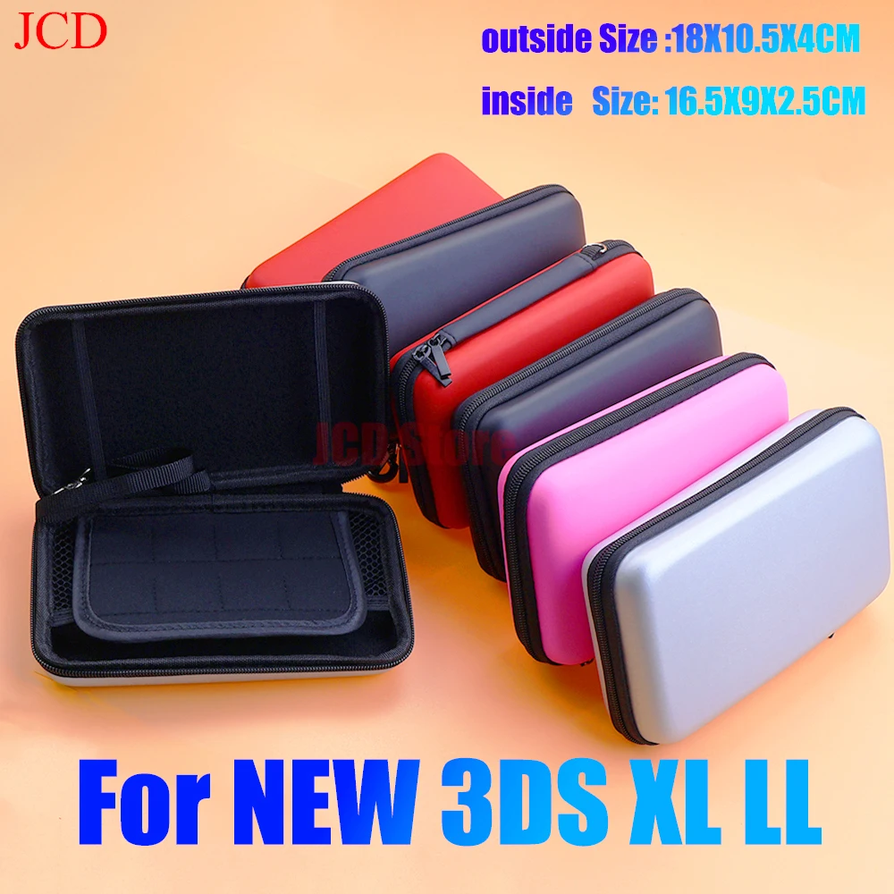 Жесткий чехол из ЭВА для переноски консоли Nintend 3DS XL LL, защитный чехол, портативная сумка для хранения для нового 3DS XL 3DS LL