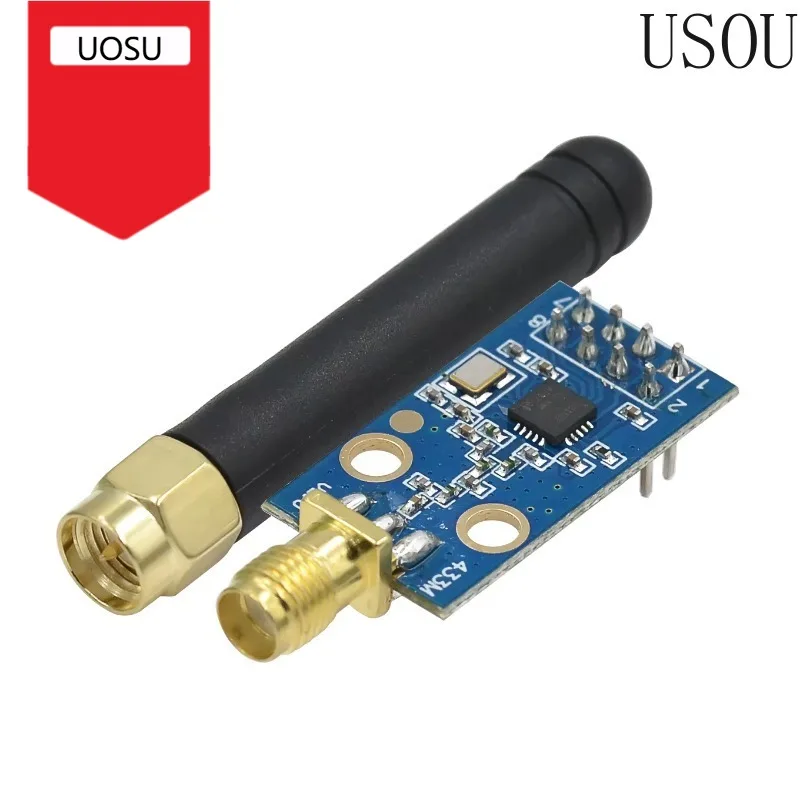 1/5/10pcs CC1101 Wireless Module With SMA Antenna Wireless Transceiver Module 315/433/868/915MHZ