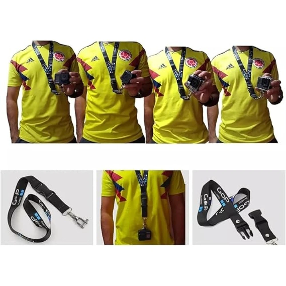 

For Gopro 9/8/7 Action Camera Strap for Insta360 One RS/R Adjustable, Durable & Comfortable Action Camera Safety Strap