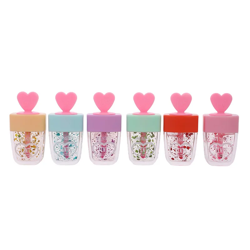 24Pcs Cute Ice Cream Color Changing Lip Gloss Set Lip Tint Moisturizing Longlasting Lip Oil Girls Lips Makeup Wholesale