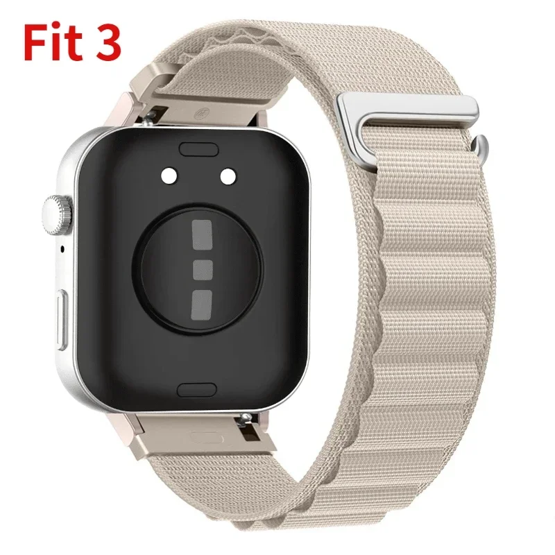 Bracelet à boucle alpine pour Huawei Watch Fit 3/4/4 pro, en Nylon, réglable et respirant, pour Huawei Watch Fit 4/3, accessoires