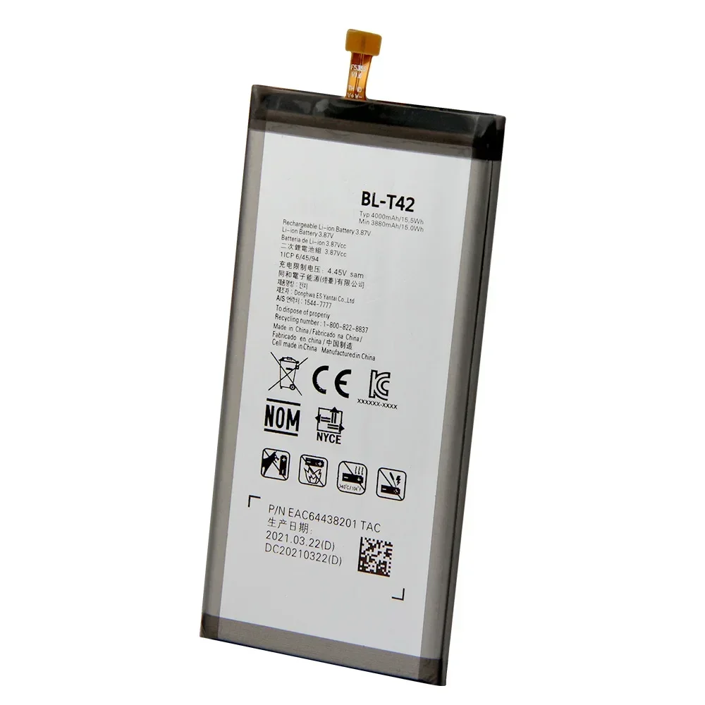 Phone Replacement Battery BL-T46 BL-44E1F For LG V60 V50 V40 ThinQ Q710 Q8 2018 LG V30 H930 LS998 LG V20 V10 Batteries With Tool