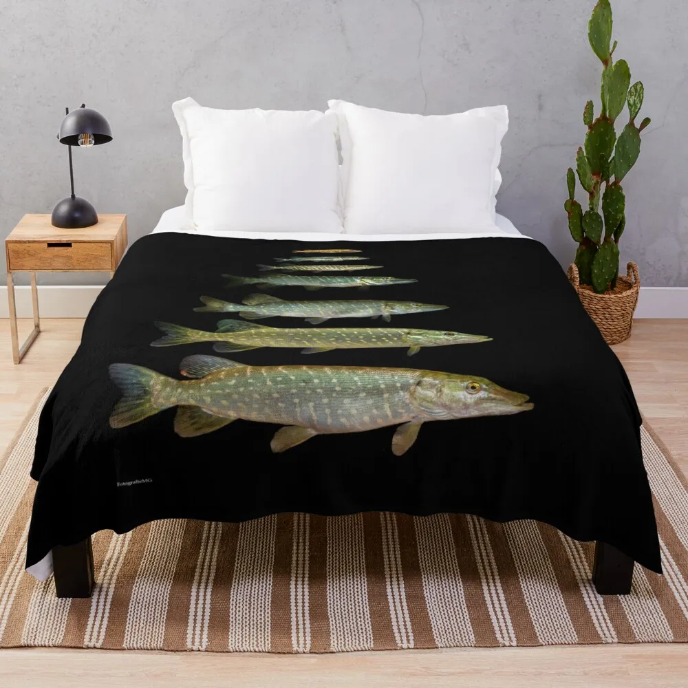 

Northern Pike Throw Blanket Luxury St Blanket sofa Extra Large Throw Blanket