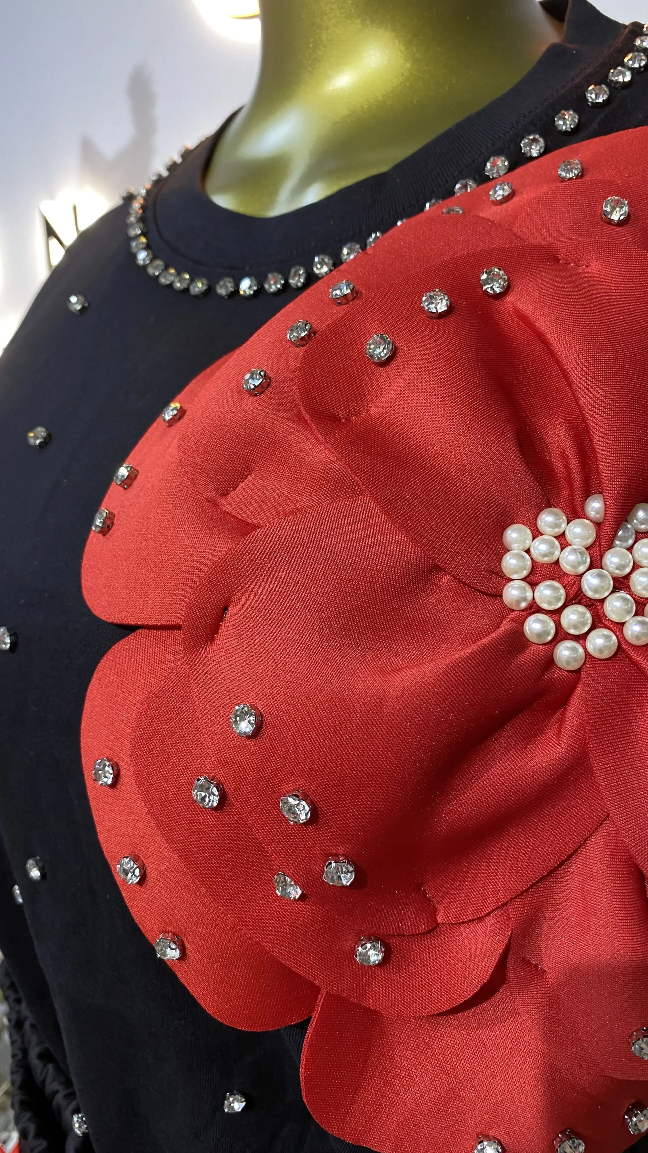 Boutique groothandel 2025, zomer nieuwe mode, zoete ronde hals, korte mouwen, losse, veelzijdige damesrok - GZMM102