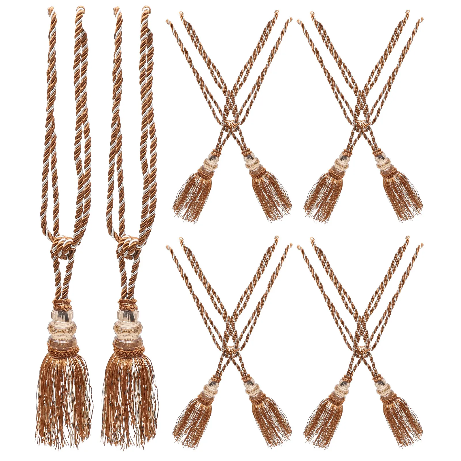 

10 шт. декоративных кисточек для штор, подушек, домашнего декора, рукоделия, украшения, подвески-кисточки для штор