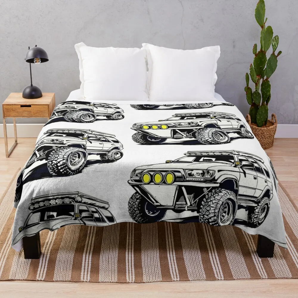 

The crawler 2000 Throw Blanket christmas decoration Cute Plaid Plush Nap Blankets