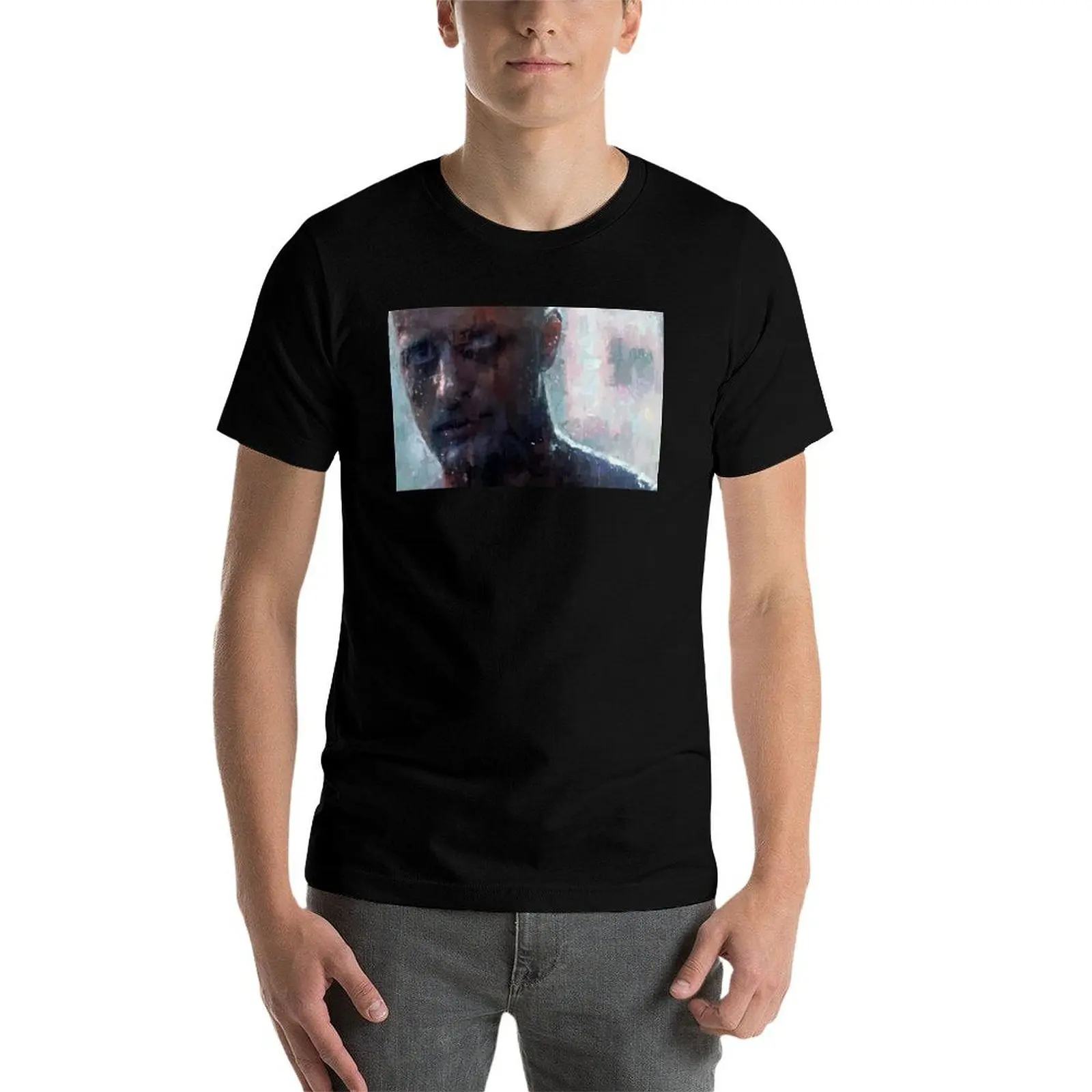 

Tears in Rain T-Shirt men t shirt cotton 100% t shirt man cotton cotton t shirts high quality T-Shirt