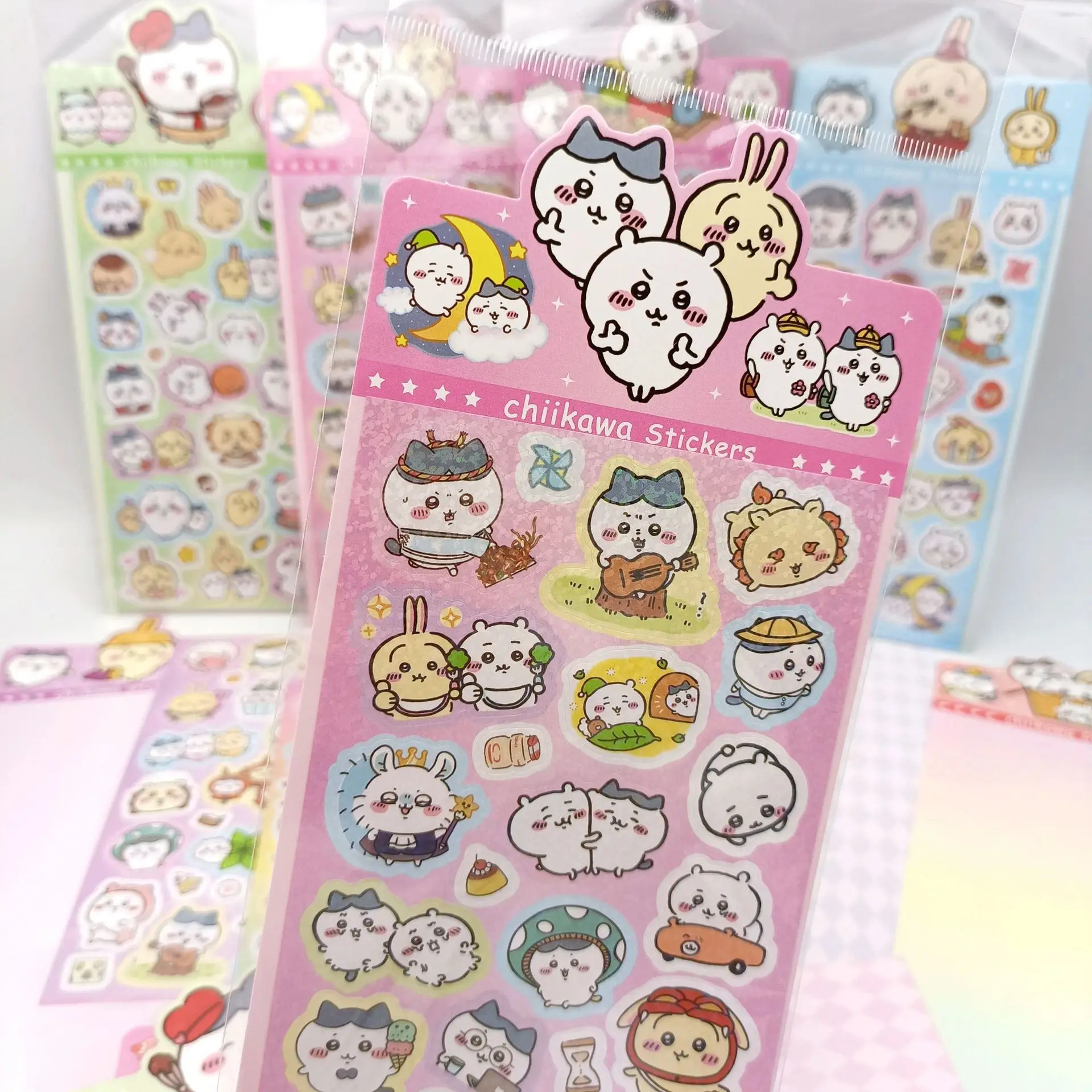 20 Blatt Mix Kawaii Chiikawa Anime-Aufkleber, Niedliche Sticker für Tagebücher, Koffer, Handyhüllen, Laptops, Kinderspielzeug und Geschenke – Detail 10