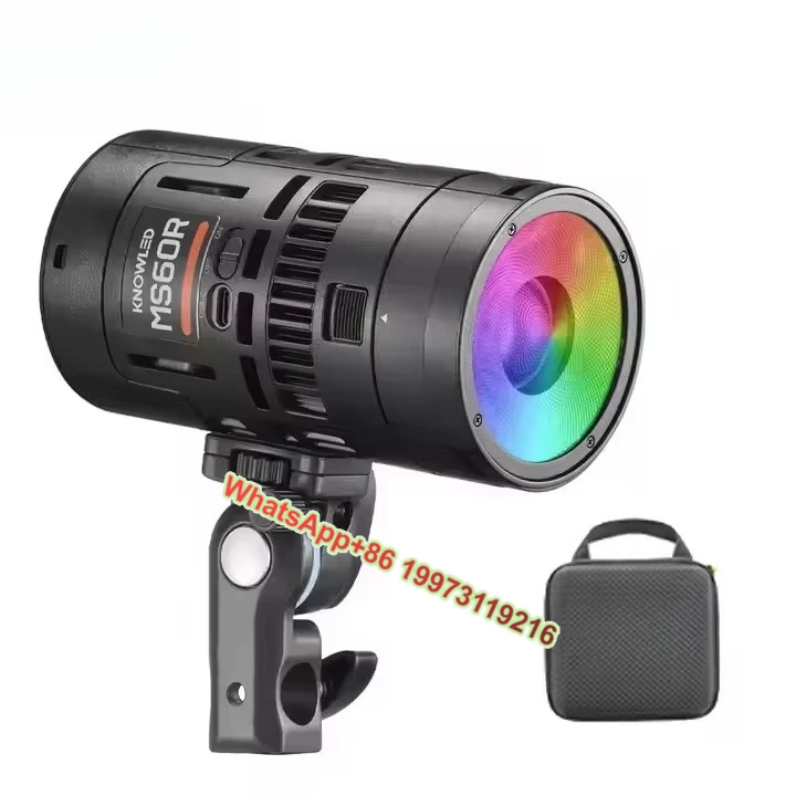 

MS60R RGB-Color LED Light for Creative Film Video Broadcast Video Production Photography Lighting