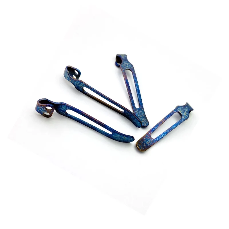 Folding Knife Titanium Pocket Clip Waist Clamp For Zero Tolerance ZT 0350 0460 0462 0609 0022 0223 Kershaw Launch1 Knives