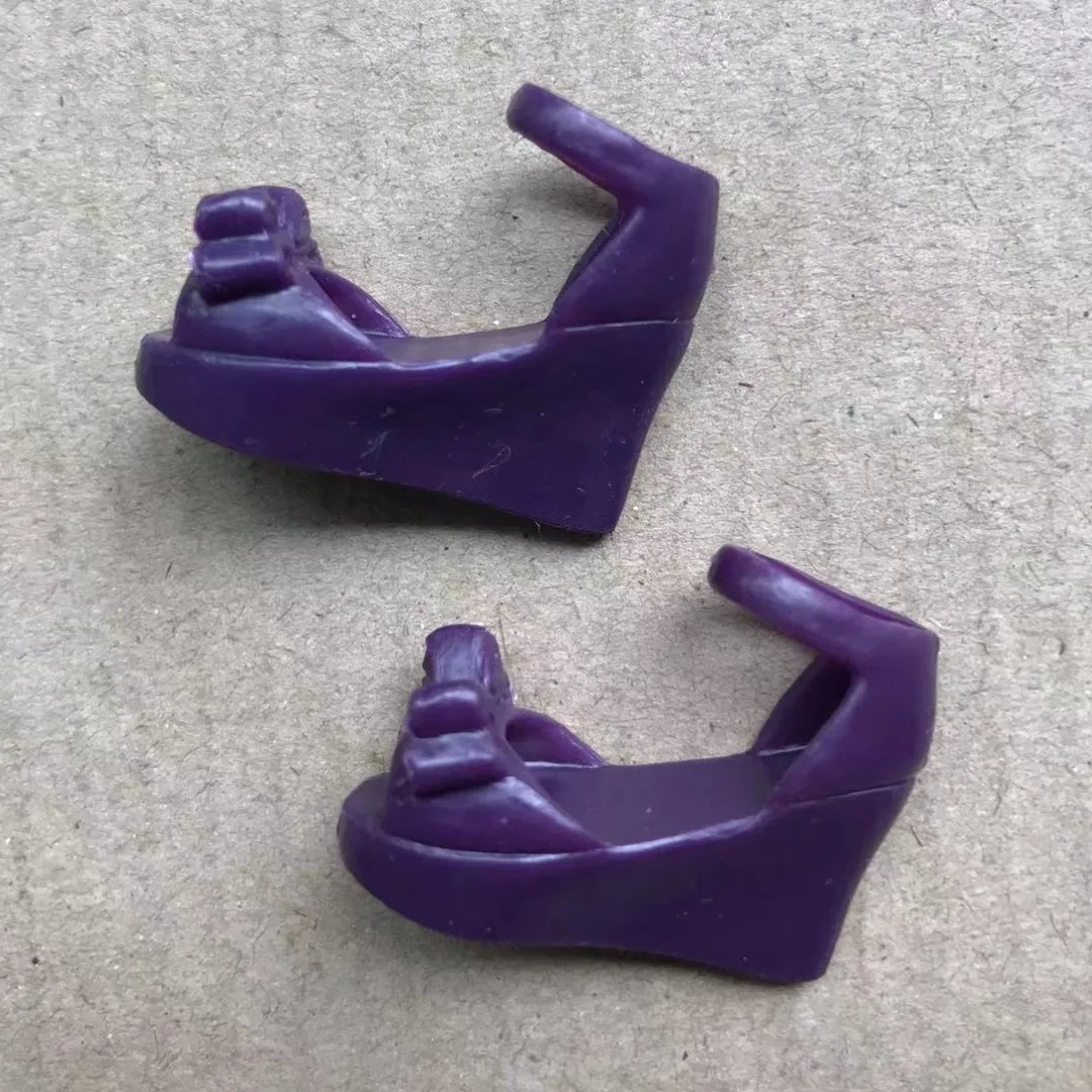 1/6 Puppe Schuhe Sandalen Bunte Puppe Zubehör Kinder DIY Puppe Dekoration Teile Original Puppe Dekore Schuhe – Detail 9