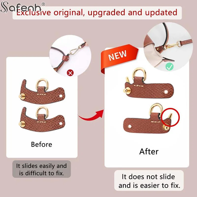 Dumpling Bag Shoulder Strap Modification Hardware No Drilling Simple Replacement Strap Solution For Bag Upgrades And Repairs