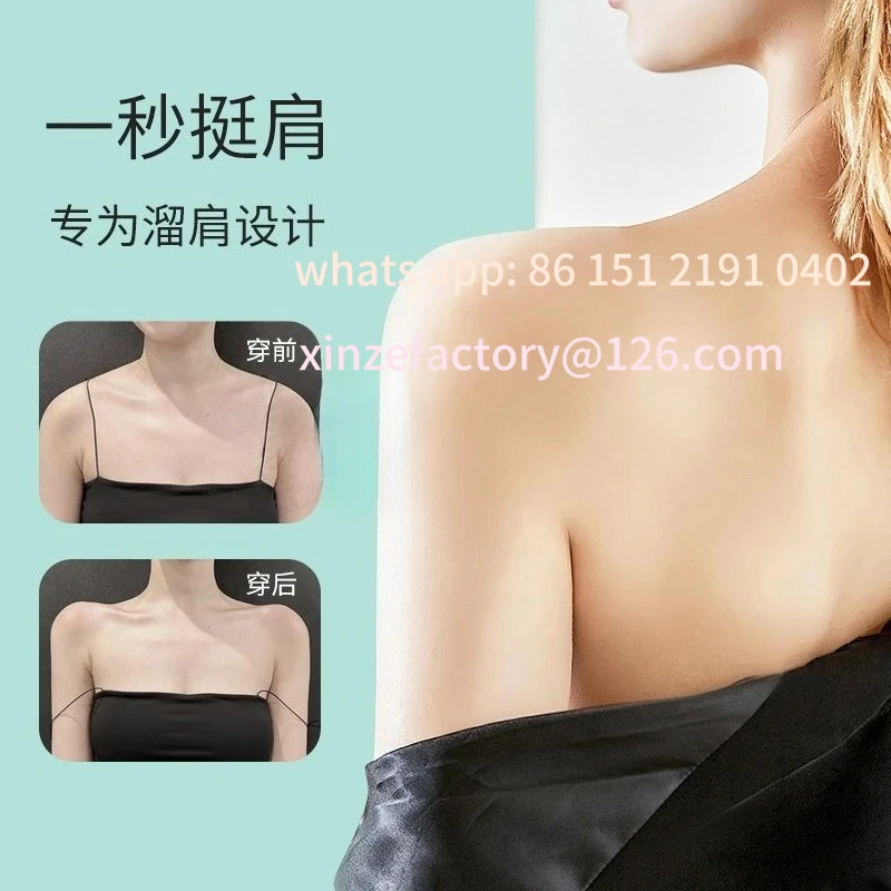 

Customizable Silicone Pad Beauty Shoulder Pad Right Angle Artifact One-piece False Shoulder Pad Invisible Anti