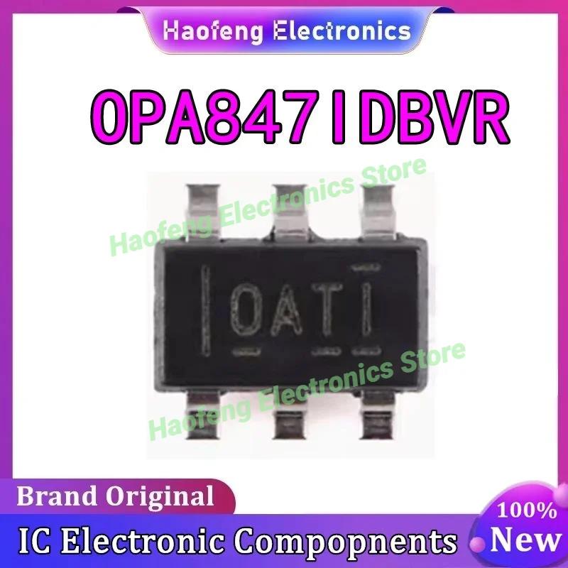 

5 шт. OPA847IDBVR OPA847IDBV OPA847 (OATI OAT1) чипсет SOT23-6
