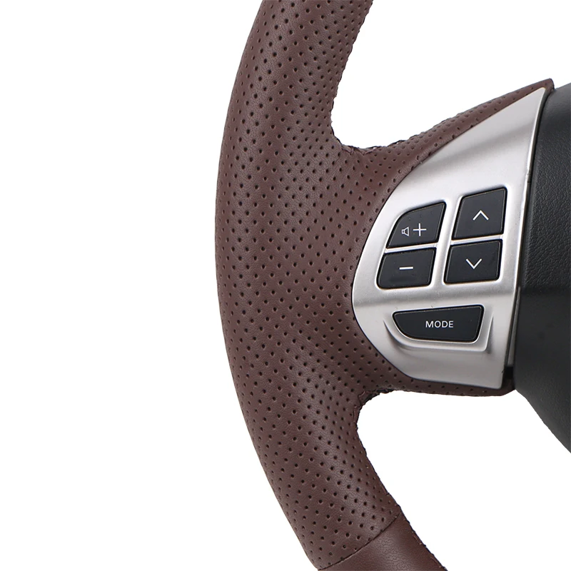 مخصص الجلود الاصطناعية لتقوم بها بنفسك غطاء عجلة القيادة سيارة ل جيب كوماندر XK جراند شيروكي III شيروكي IV KK دودج نيترو OEM