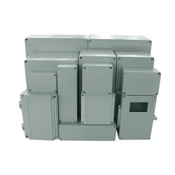 SZOMK Anodized Enclosure Waterproof Box Injection Extruder Die Cast Heat Sink Aluminum Alloy Enclosure Shell Case