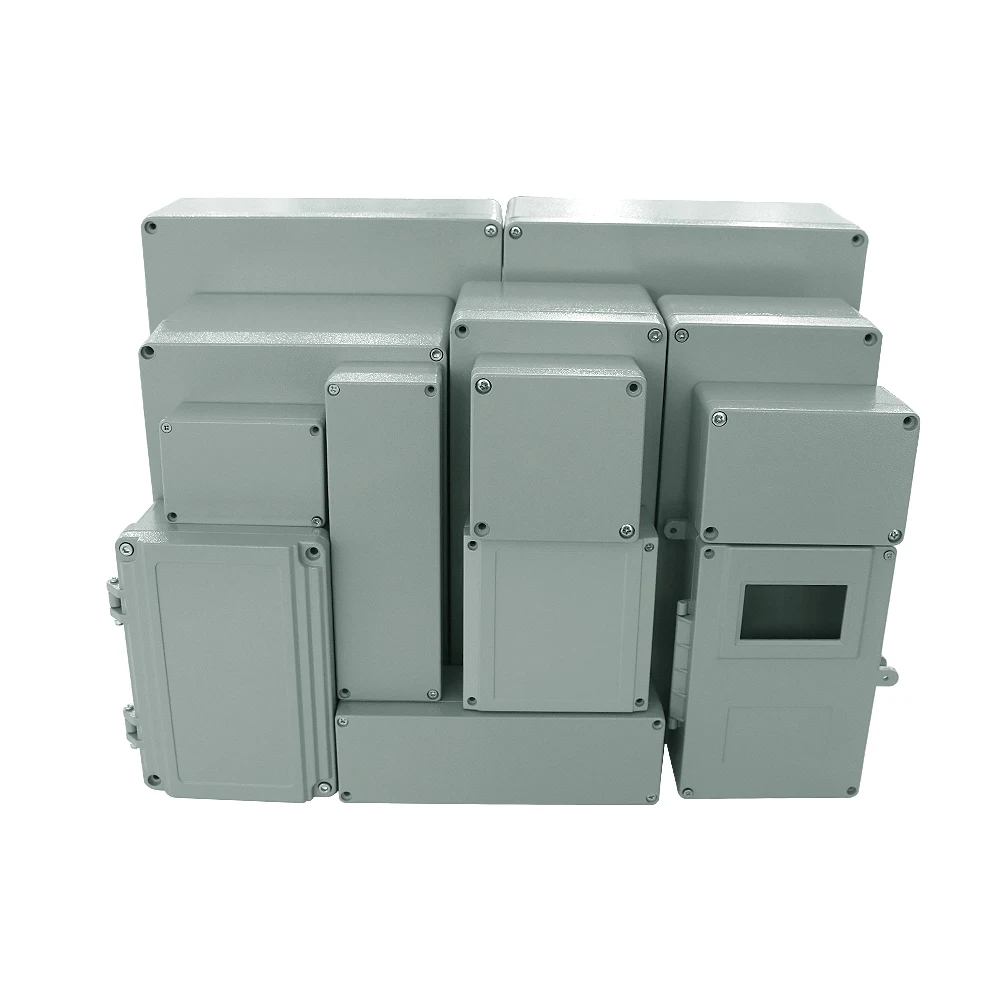 SZOMK Anodized Enclosure Waterproof Box Injection Extruder Die Cast Heat Sink Aluminum Alloy Enclosure Shell Case
