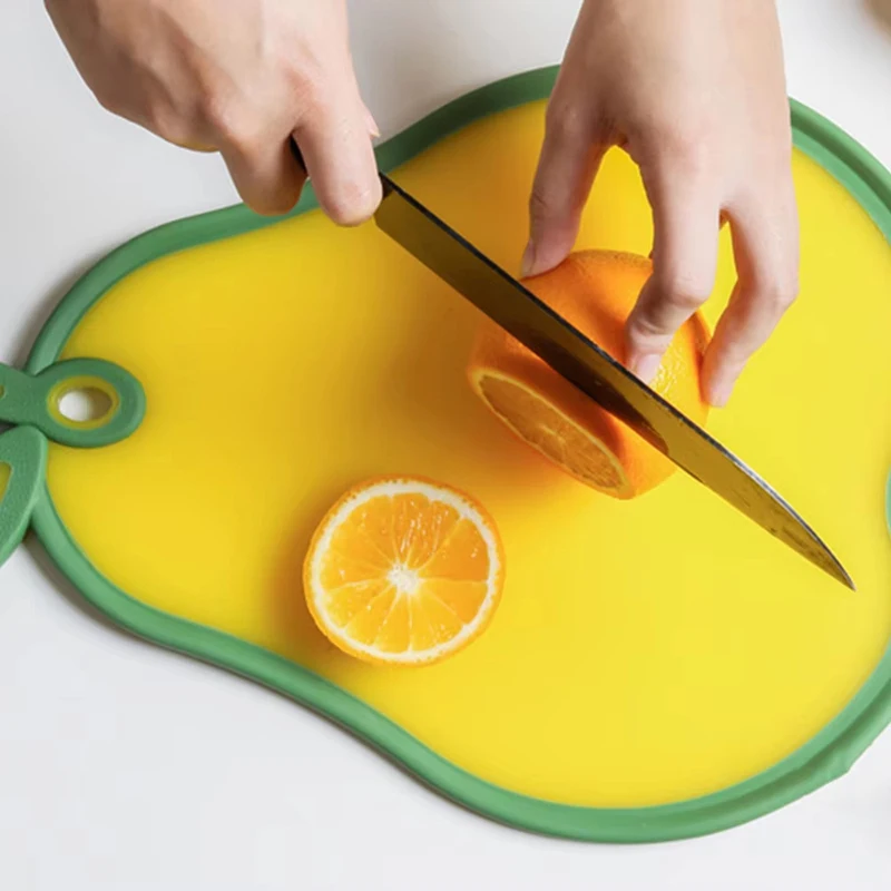 สร้างสรรค์ผลไม้รูปร่างอาหารตัดบล็อก Slice ผักสับบอร์ด PP วัสดุ Mincing Flutto เครื่องมือห้องครัวเครื่องครัว