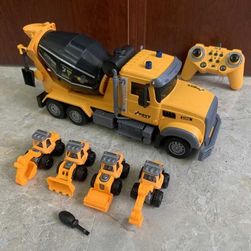 Cool Stuff Toy Car Funny Gift-New 1:12 Alloy 11-channel Rc Truck,Remote Control Car Model,Kawaii Excavator Rc Cars,Toys for Boys