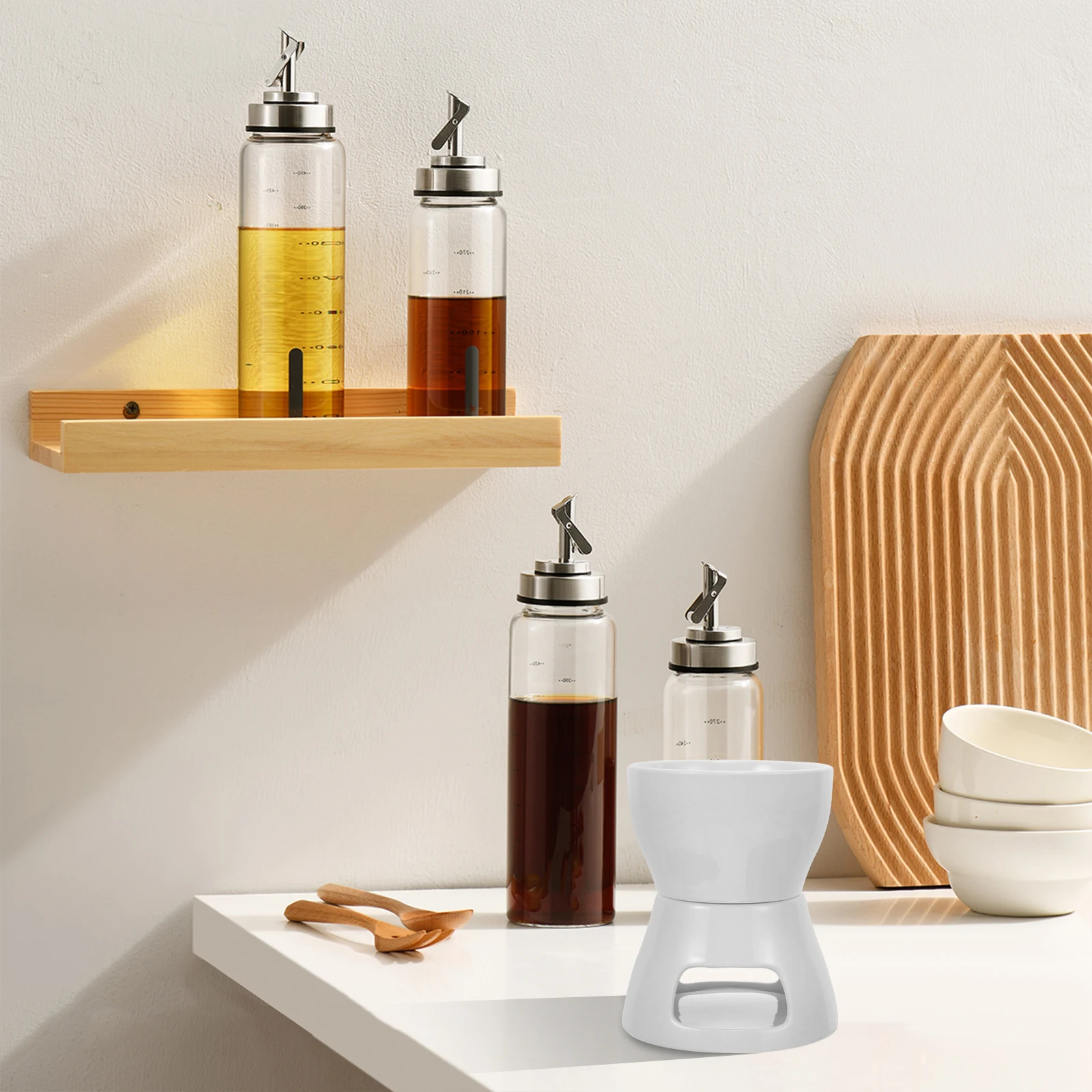 

Fondue Ice Cream Hot Pot Chocolate Maker Cherry Blossoms Wax Warmer Butter Melting Ceramic Stove Compact Kitchen Hotel Dining