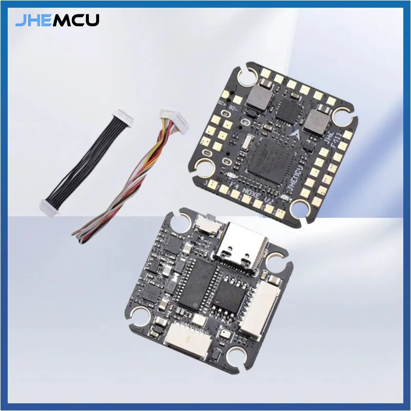 

JHEMCU F4 Noxe V2 Upgrade Betaflight Flight Controller AIO OSD 5V 8V BEC w/ Barometer and Blackbox for RC Drone
