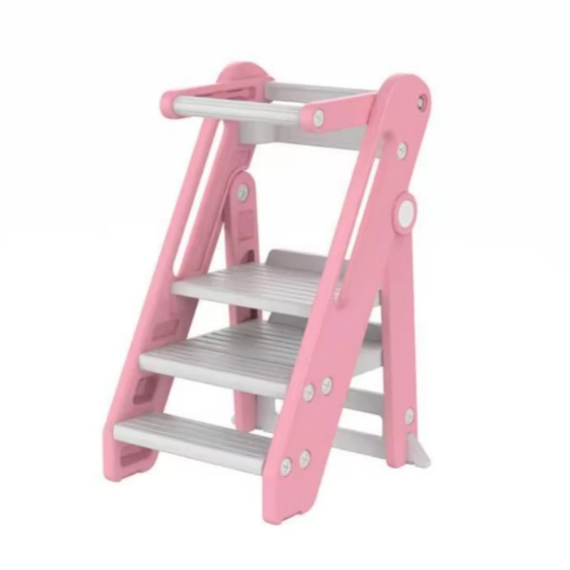 Children climb foot stool Baby toiletries step stool foldable baby learn some hand-washing stairs