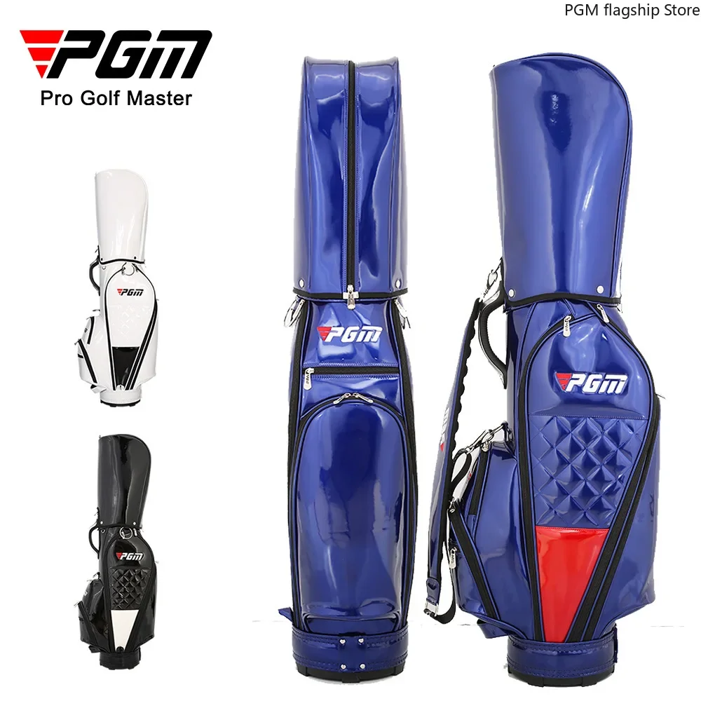 PGM Golf Bag Women's Standard Bag Crystal Leather Lightweight Club Bag Waterproof and Wear-resistant QB084