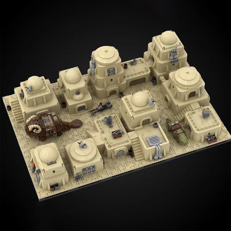 7449 قطعة MOC تاتوين موس إيسلي وحدات نجمة الصحراء نموذج اللبنات تجميع لتقوم بها بنفسك التعليم هدية الكريسماس لعبة الطوب للأطفال #2