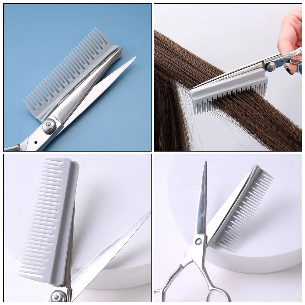 

2pcs Salon Hairdressing Combs Replacement For Scissors Fine Tooth Comb Home Professional Cutting Tool All Hair Types Durable