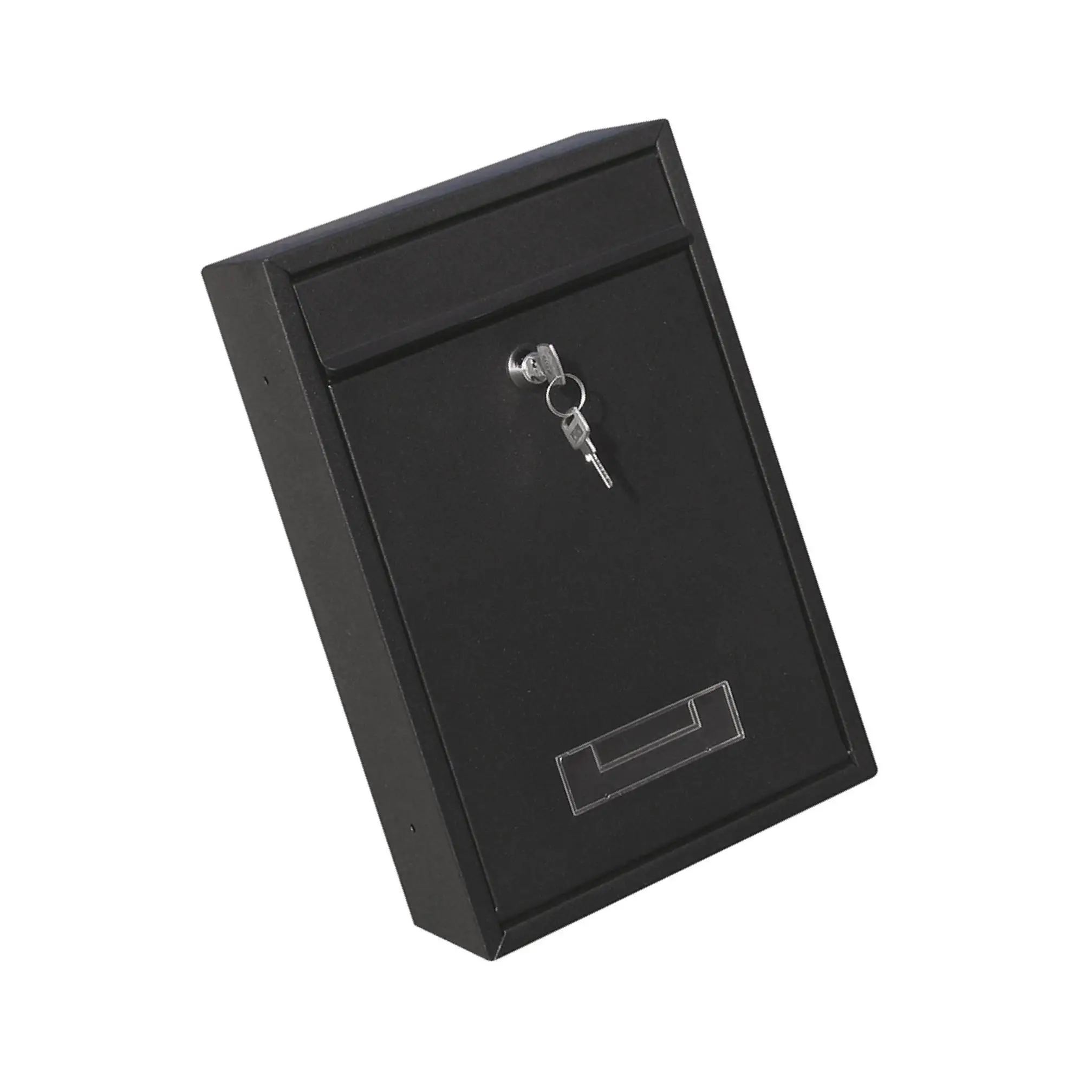 

Locking Mailbox Wall Mount Anti-rust Mail Mail Box Suggestion Box Grey