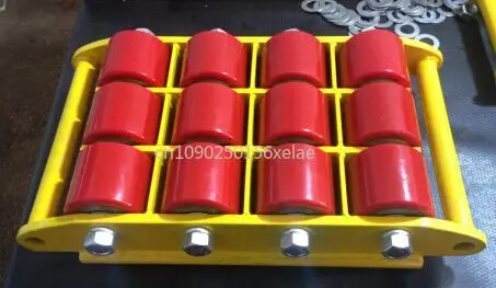 4T -30T 360 Degree Rotation Industrial Cargo Trolley Machine Dolly Skate Roller Machinery Mover