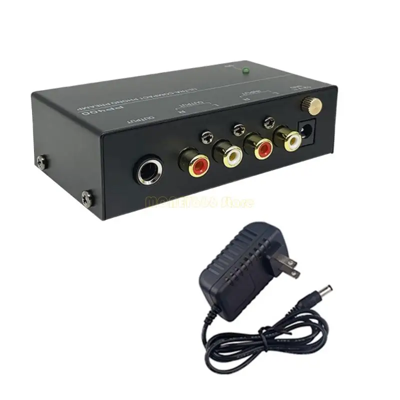 F62C 품질 자기 턴테이블 프리 앰프는 음악 애호가를위한 RCA 출력을 증폭시킵니다.