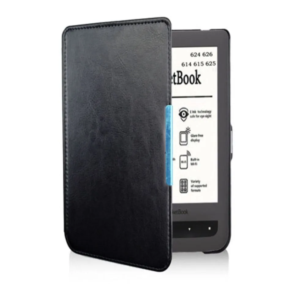 Чехол для Pocketbook Basic 2 Touch Lux2 Flip Book Cover Чехол для PB614 615 624 625 626 электронная книга для чтения электронных книг с магнитной застежкой
