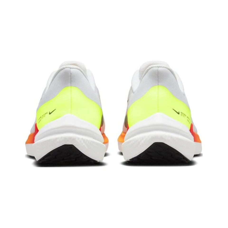 Original Nike Zoom Winflo 9 Orange White color Unisex Men and Women Running Casual Breathable Shoes DD6203-100