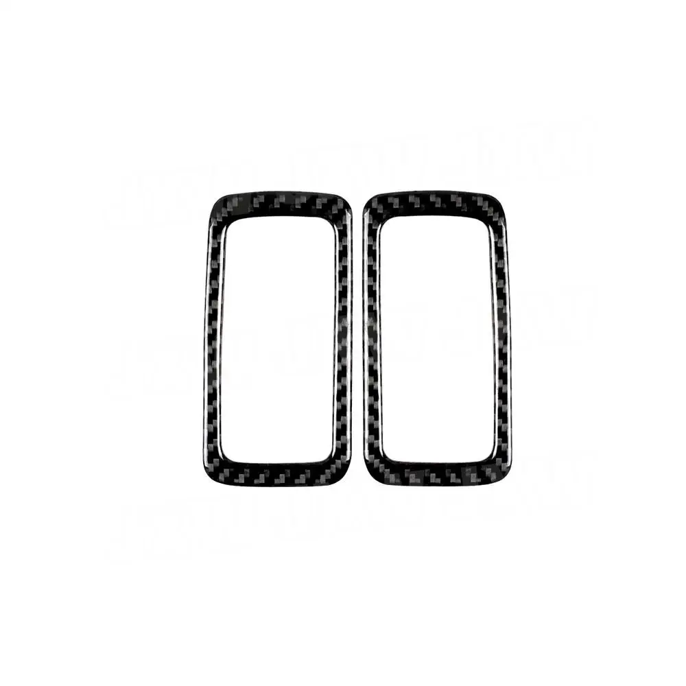 JXWANCF Carbon Fiber Interior Rear Seat Roof Light Lamp Trim Frame Cover Sticker for Porsche Macan 2015-2018 Car view 5