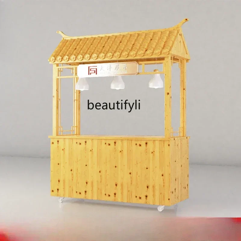 

Promotional Desk Shopping Mall Display Stand Mobile Booth Car Wrought Iron Sales Truck Stall Float