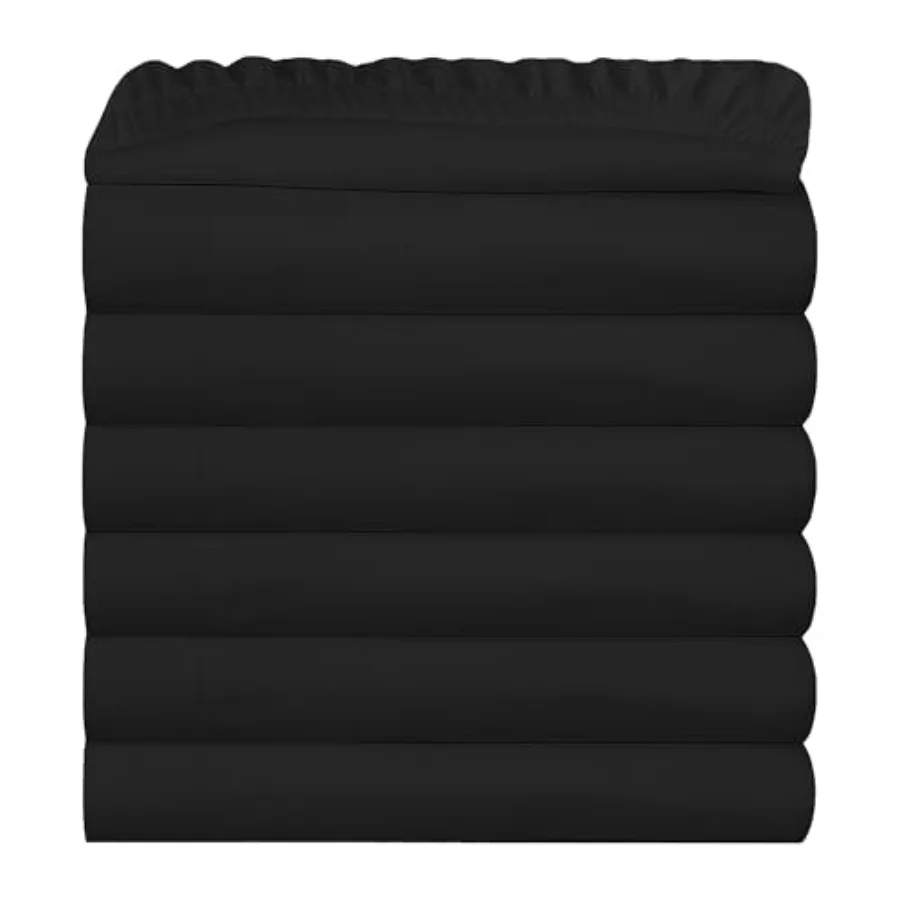 

Комплект из 3 простыней 39x75 + " - Мягкие простыни из микрофибры с глубоким карманом - Гостиничное качество, дышащие, устойчивые к сминанию и выцветанию.