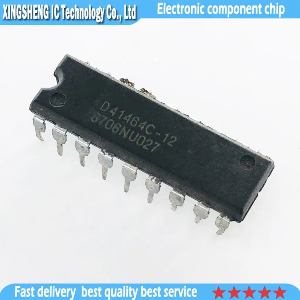 5pcs/lot D41464C-12 D41464C  DIP18 new and original IC  In Stock