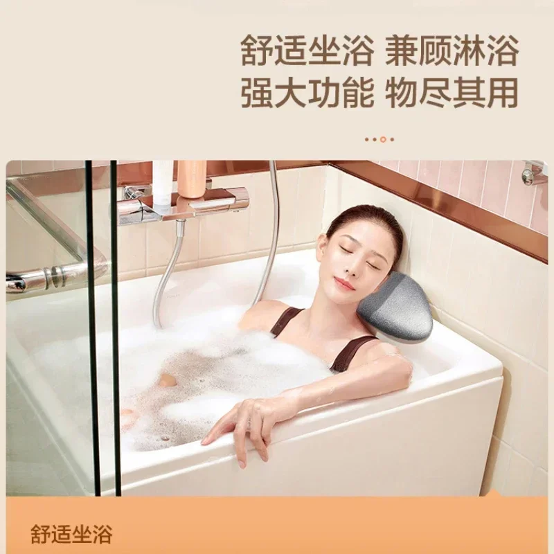 Acrylic deep bubble household small-sized independent whole small bathtub 0.85m.