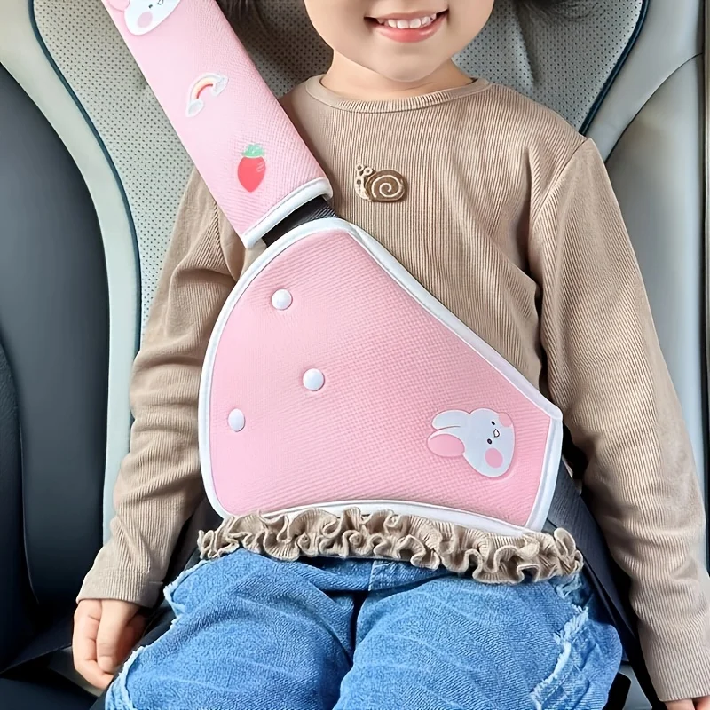 Car Seat Belt Shoulder,Belly Protector,Car Interior Accessories,Soft Easy to Remove,Comfortable Helper for Outdoor Travel